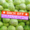 Back Off! I'm Fermenting Bumper Sticker