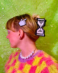 Y2K Timer Hair Claw