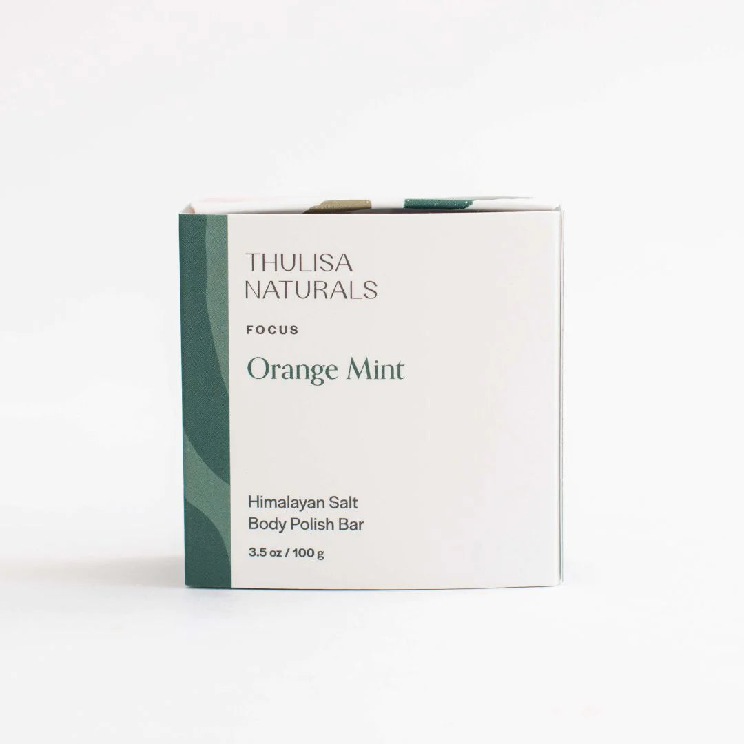 Focus Orange Mint Body Scrub Bar