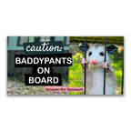 Baddy Bumper Stickers