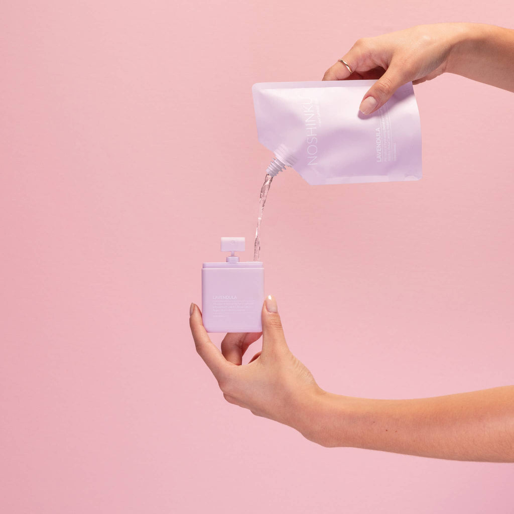Lavender Nourishing Hand Sanitizer Mini Travel Refill Pouch