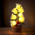 Crochet Lily of the Valley Nightlight | White