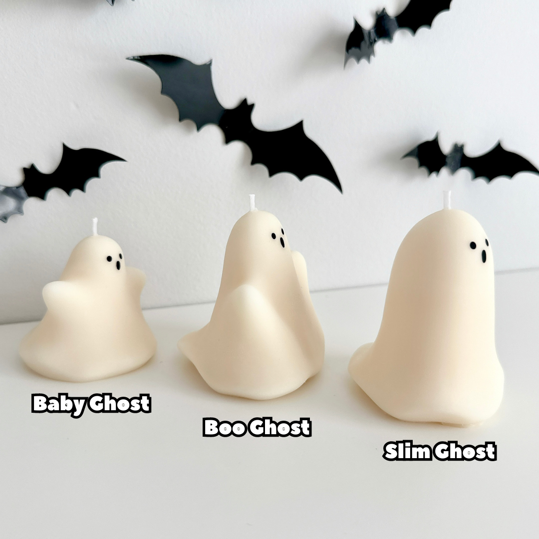 Halloween Candles | Ghost Candles