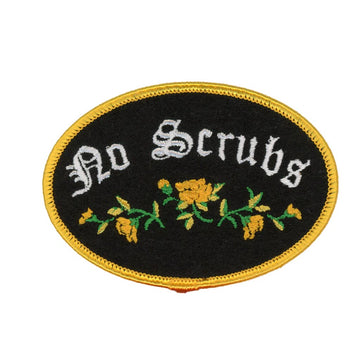 No Scrubs Iron On Patch