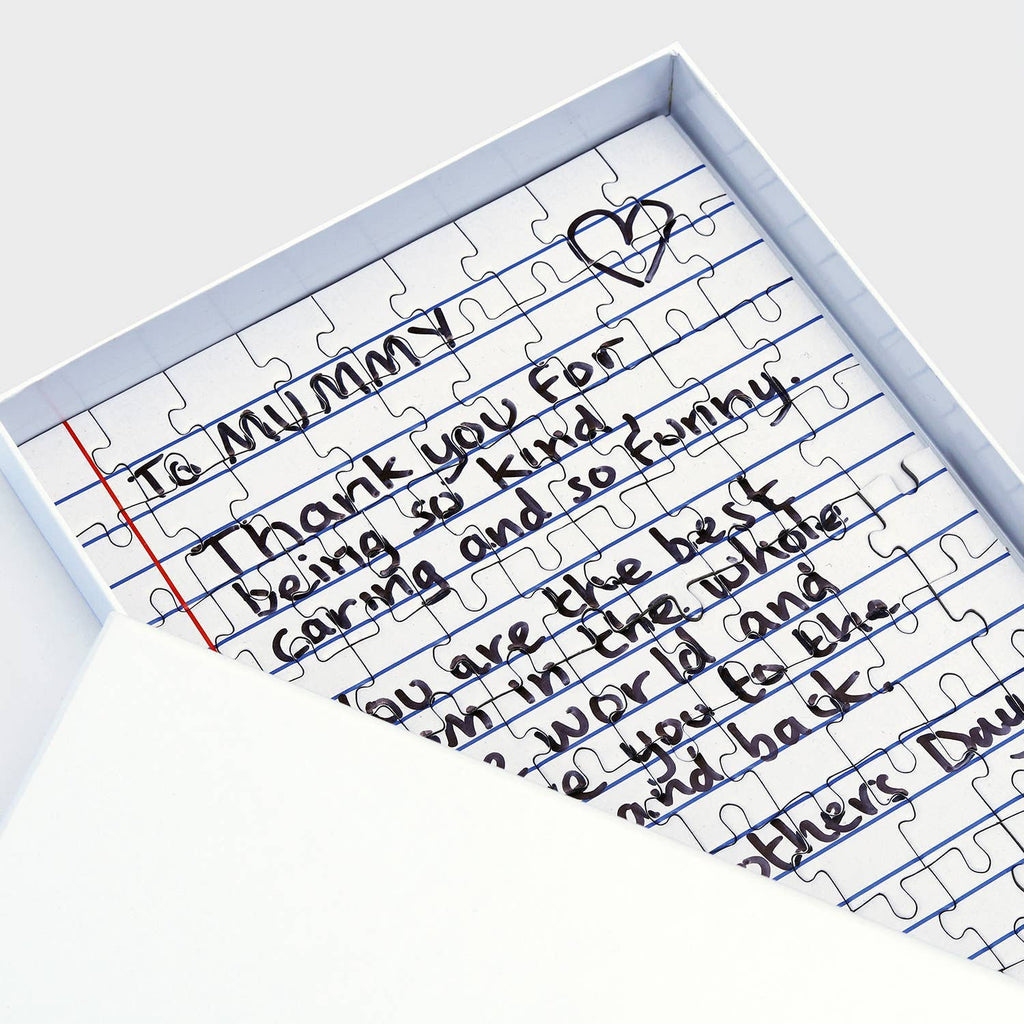 Letter Jigsaw Puzzle | Personalized DIY Keepsake Gift