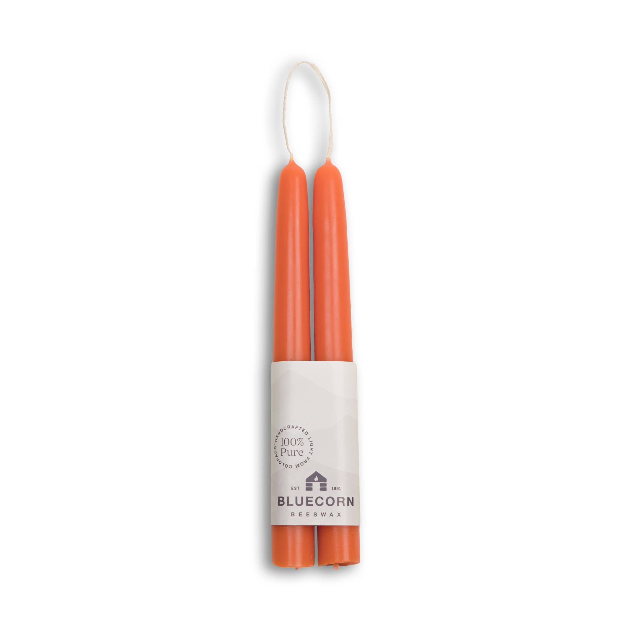 Beeswax Taper Candles – Eco-Friendly, Dripless & Handmade