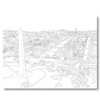 Color Washington DC coloring book