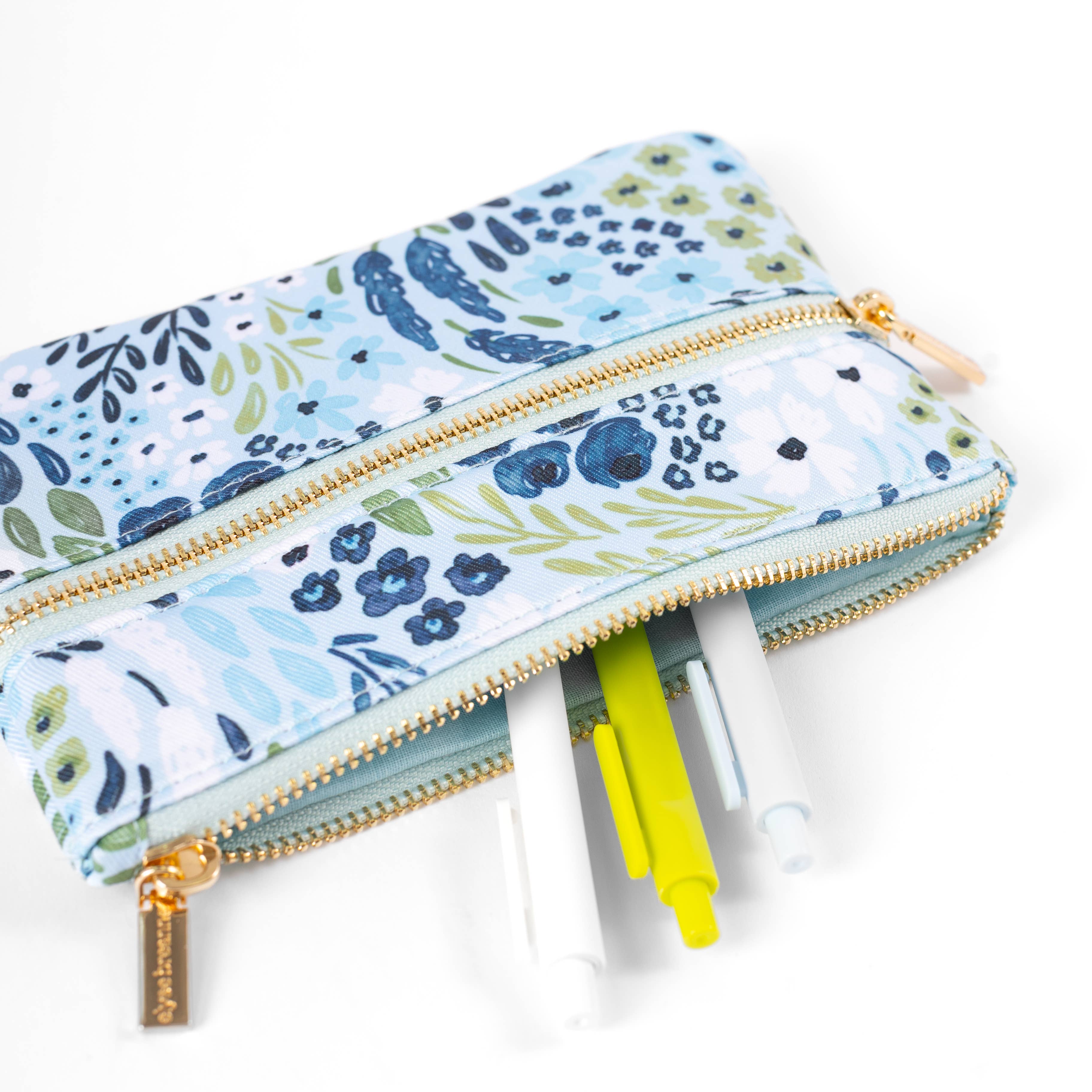 Waterfall Floral Pencil Pouch