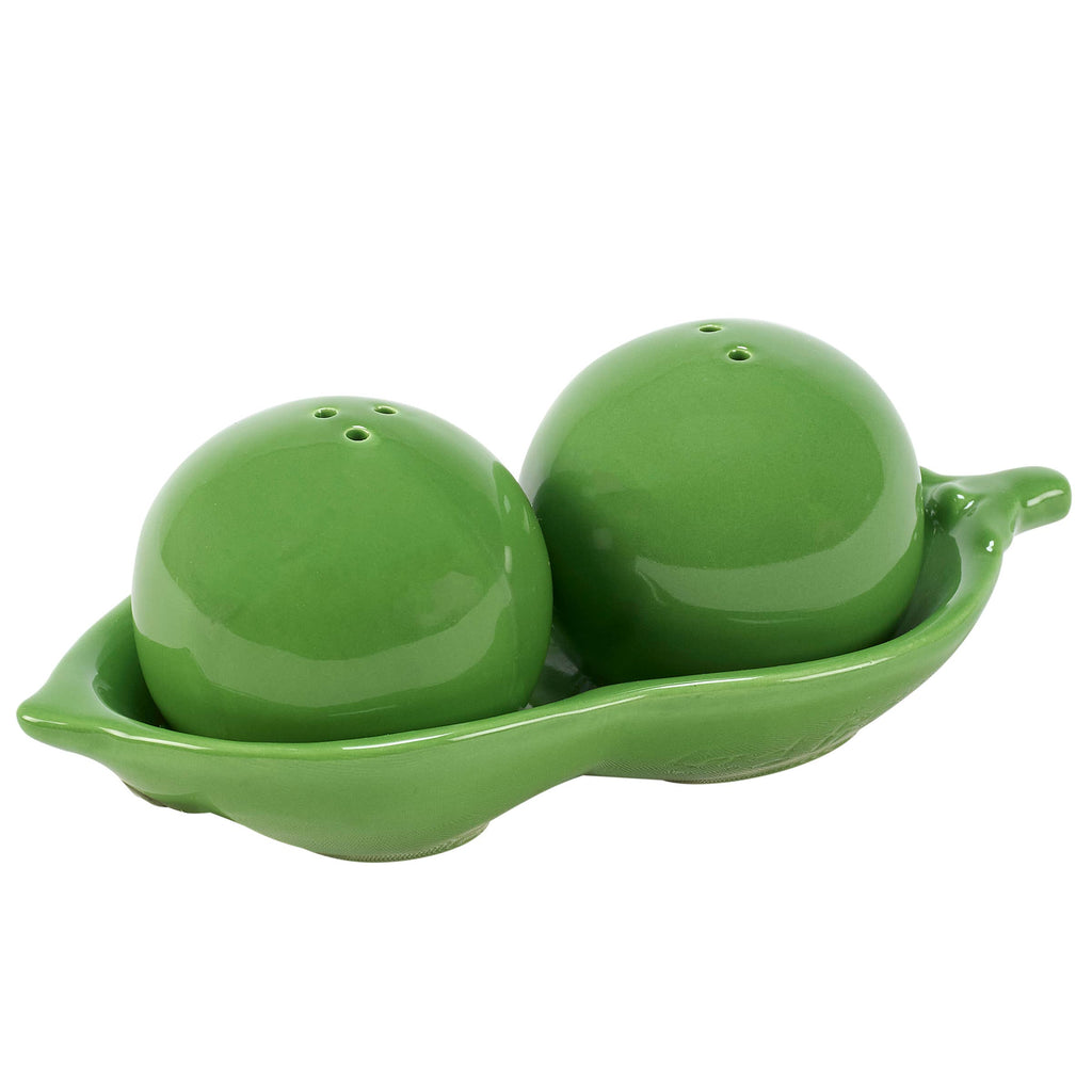 Two Peas In A Pod Salt And Pepper Shakers