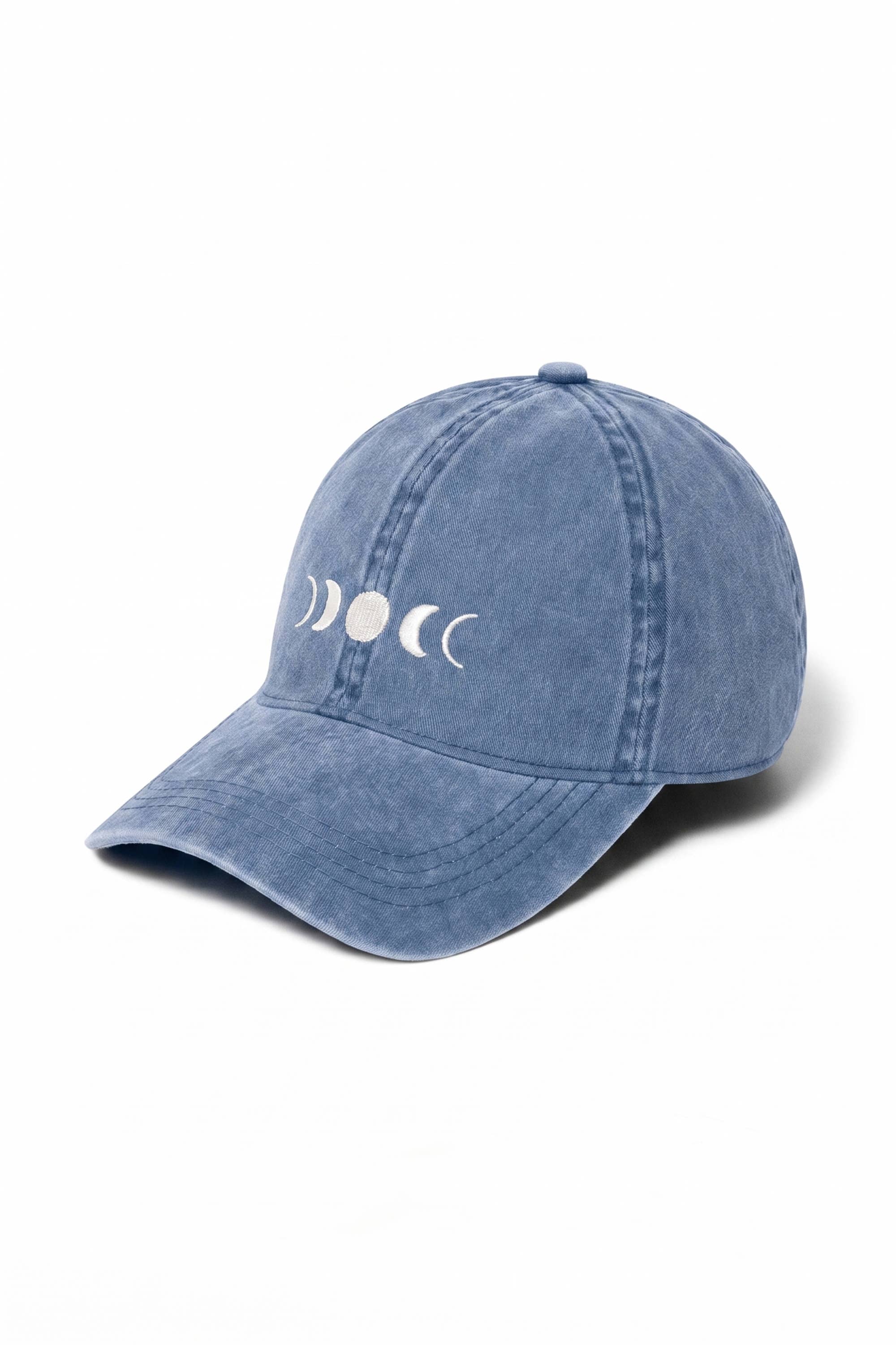 LCAP1443 - Celestial-Moon embroidered baseball cap