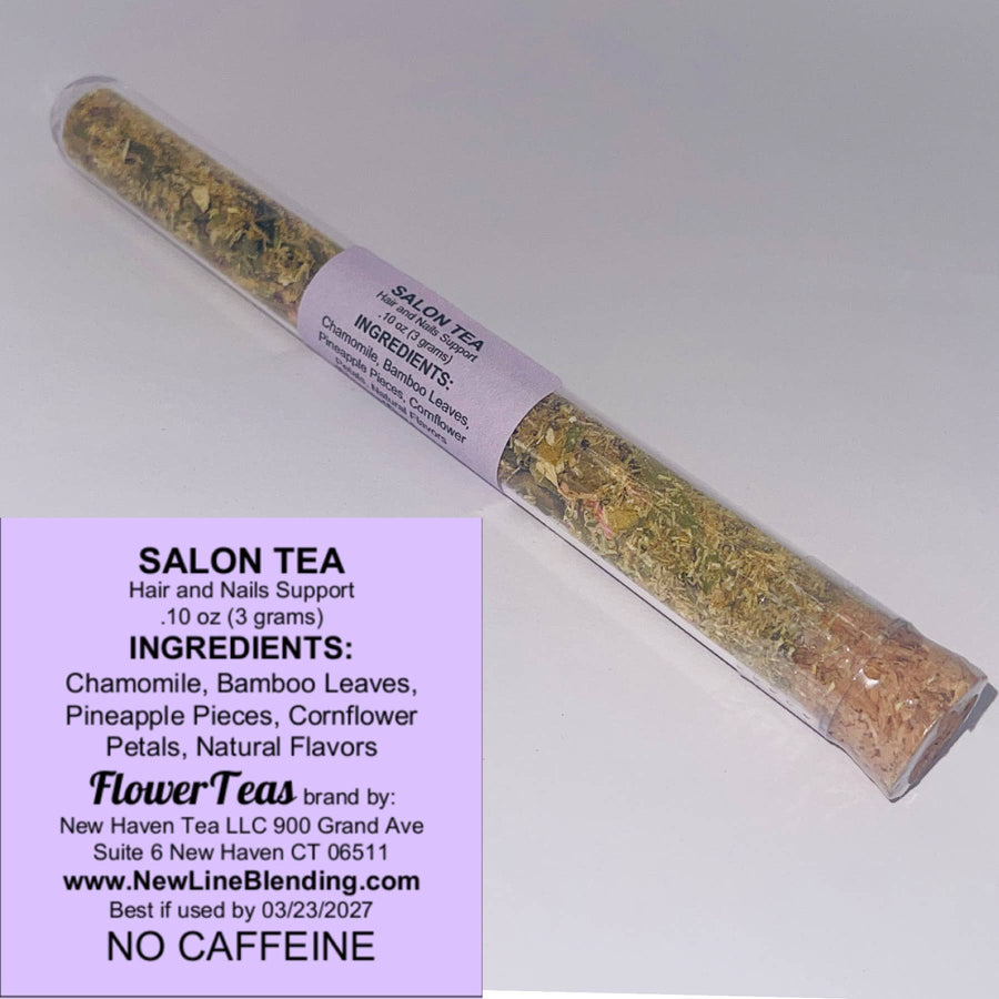 Loose Leaf Tea and Matcha in Test Tube