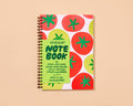 Tomato Letterpress A5 Spiral Notebook