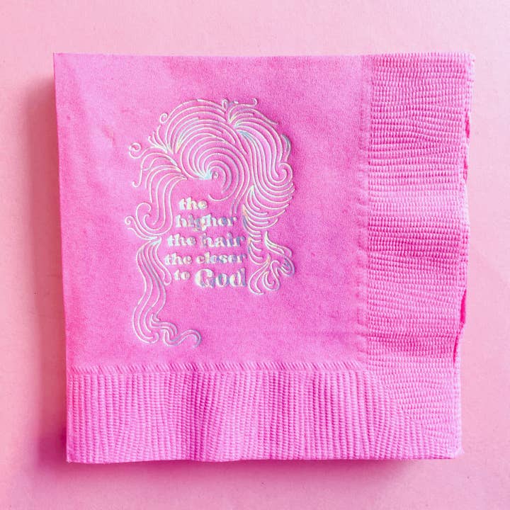 higher the hair napkins
