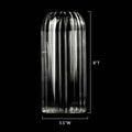 Stripes Clear Bud Vase