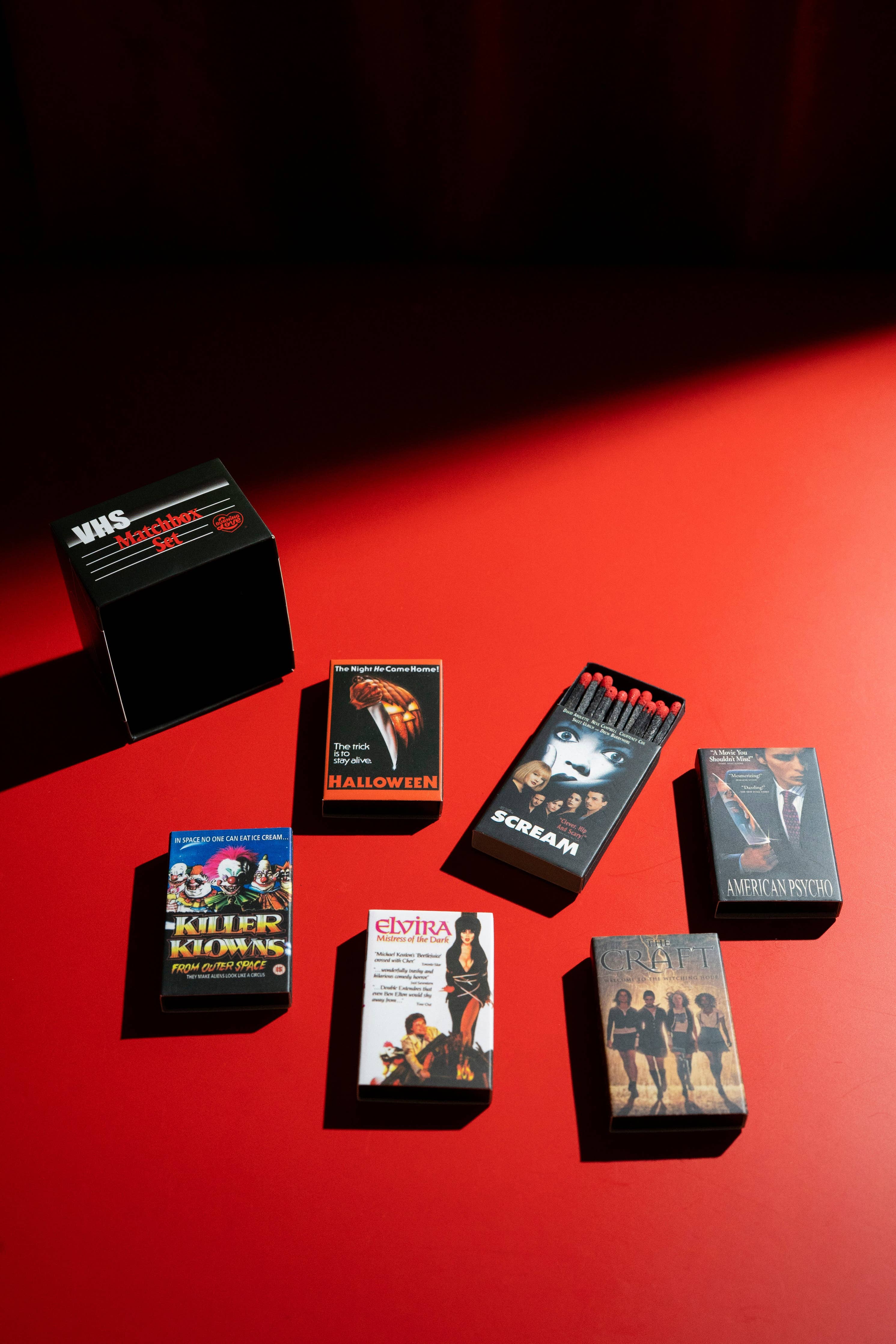 VHS Match Box Set- Horror