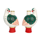 Bird Ceramic Candle Holder - 20cm | Unique Home Decor |