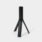 Rocket Taper Candle Holder by Lex Pott - 6.5"H, Black, steel