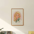 Dolly Parton Portrait Art Print