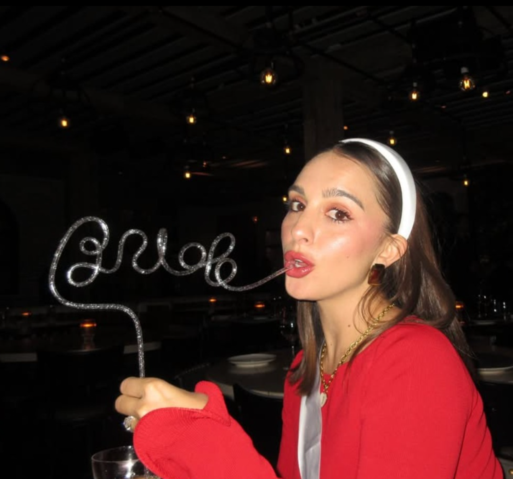 XL Glitter Bride Straw, Bachelorette Party Gift, Supplies