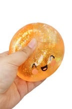 Iridescent Glitter Maltose Putty Bao Bun Dumpling Squishy