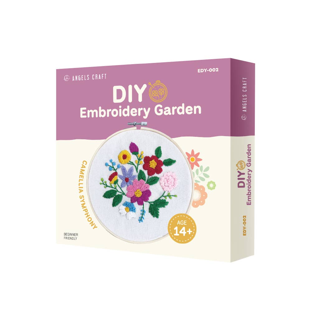 DIY Embroidery Garden Kits