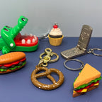 Y2K Flip Phone Keychain