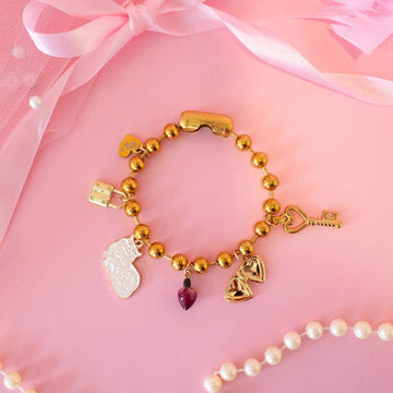 Coquette Charm Bracelet