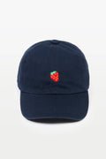 Strawberry Embroidery Cotton Baseball Cap