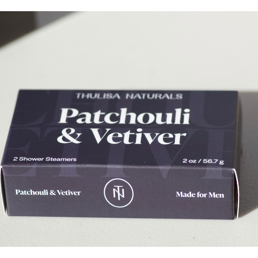 Patchouli & Vetiver Shower Steamers – Men’s Aromatherapy