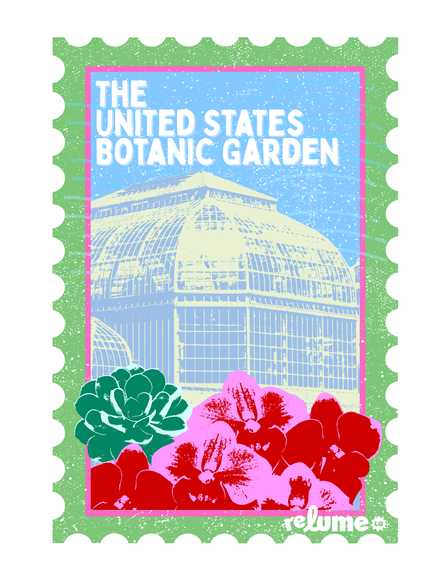 Vintage Holy Grail - DC Stamp Prints