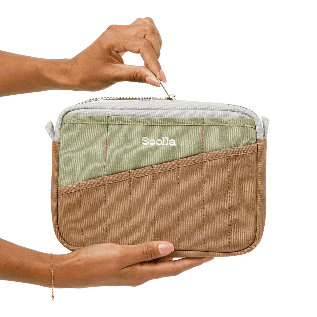 Soolla® Studio Pouch, Deep Forest Green (Stationery Pouch)