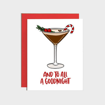 Espresso Martini Holiday Card