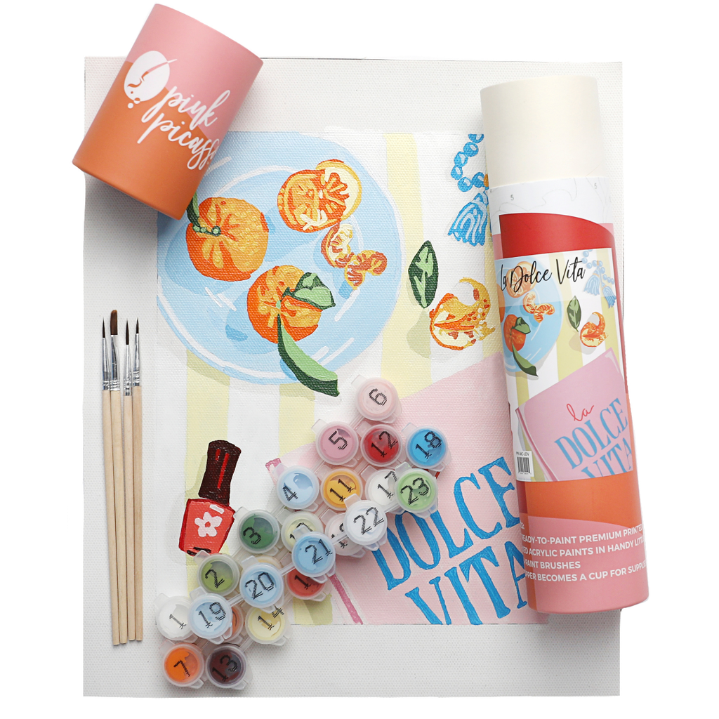 La Dolce Vita Paint by Numbers