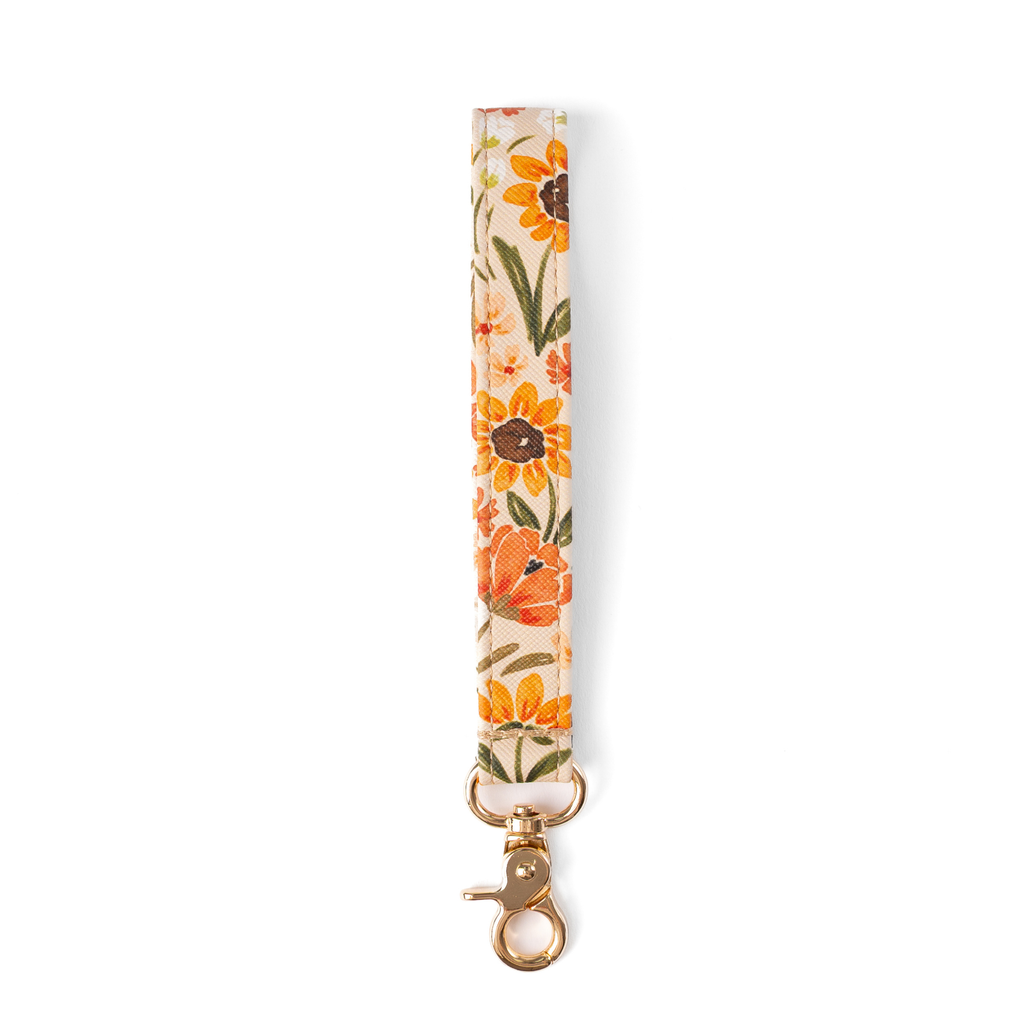 Floral Wristlet Keychain