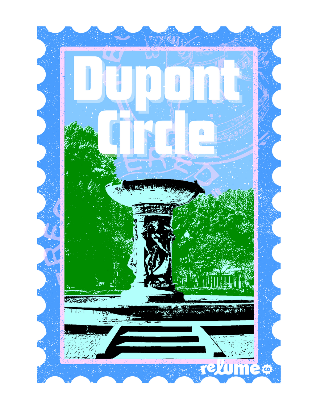 Vintage Holy Grail - DC Stamp Prints