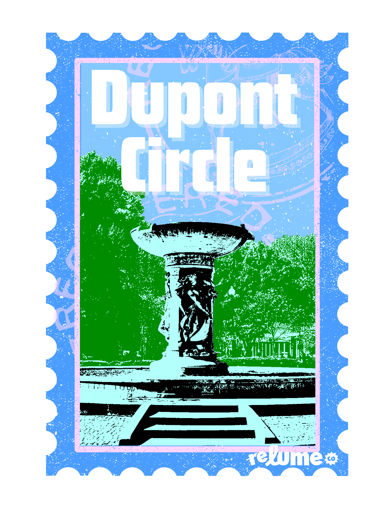 Vintage Holy Grail - DC Stamp 5x7
