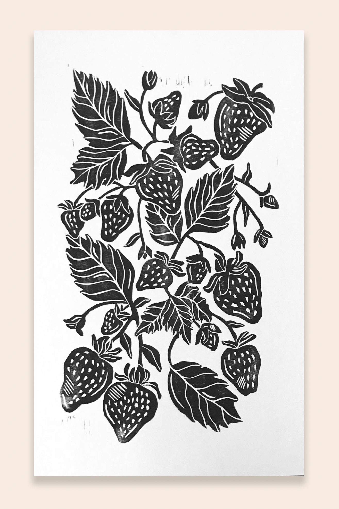 Strawberries Print