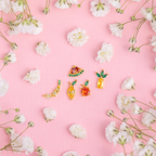 Tropical Fruit Basket Stud Set