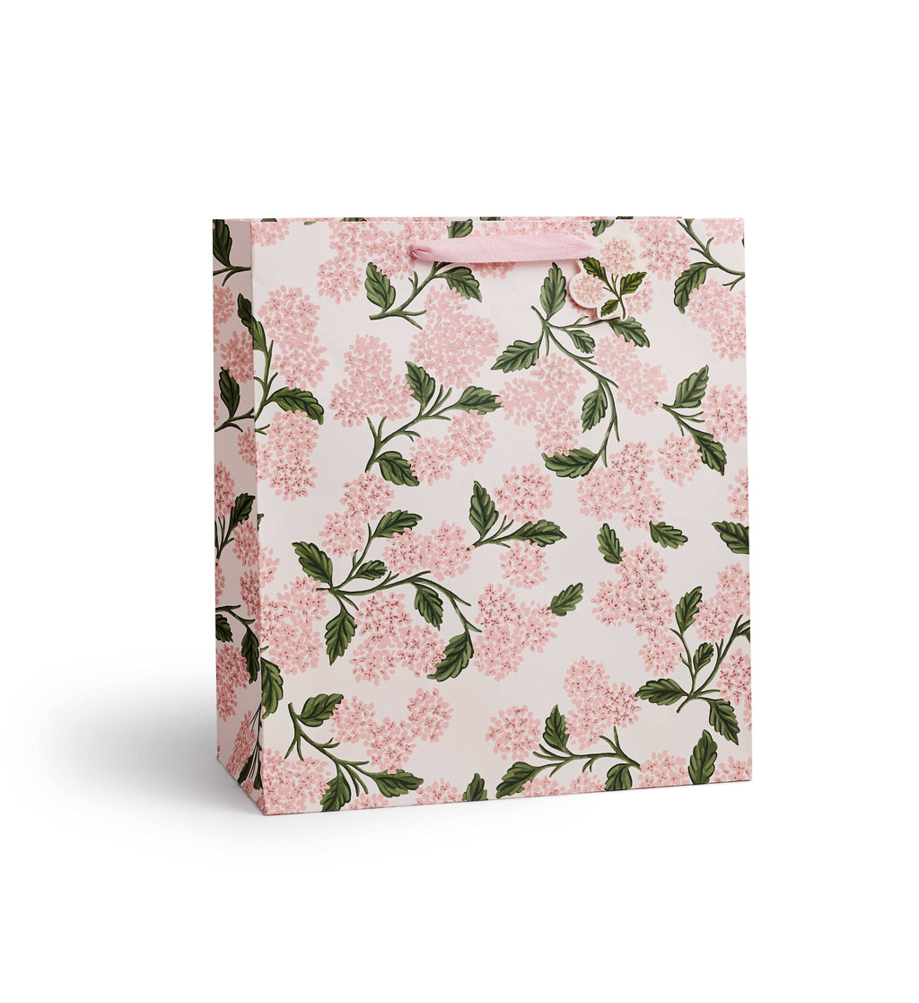 Pink Hydrangea Gift Bag