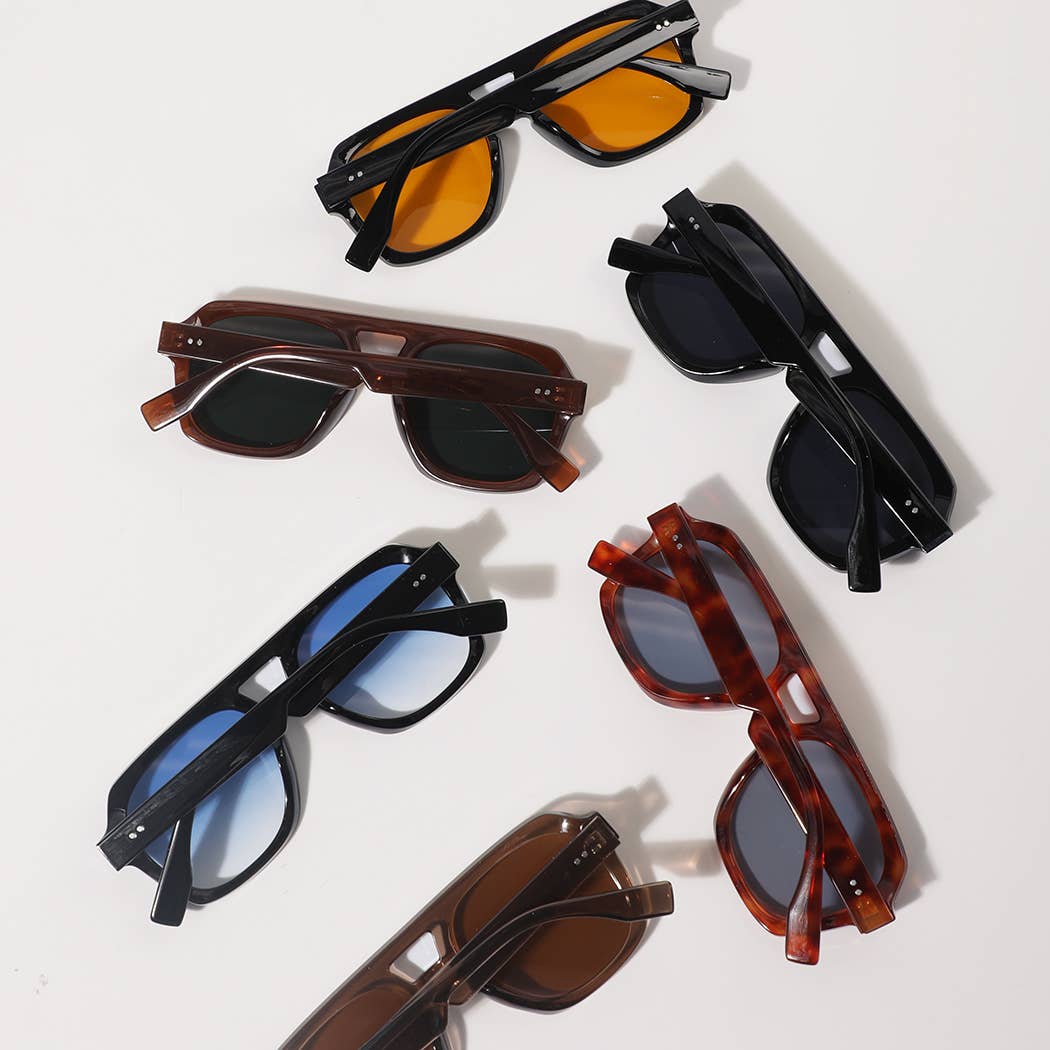 Women's Retro Square Sunglasses-Assorted Frames