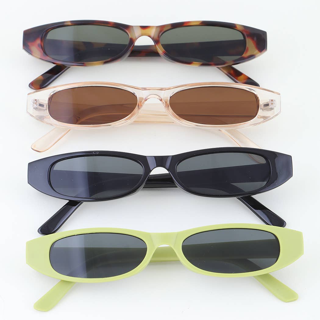 Chic Wide Bar Sunglasses