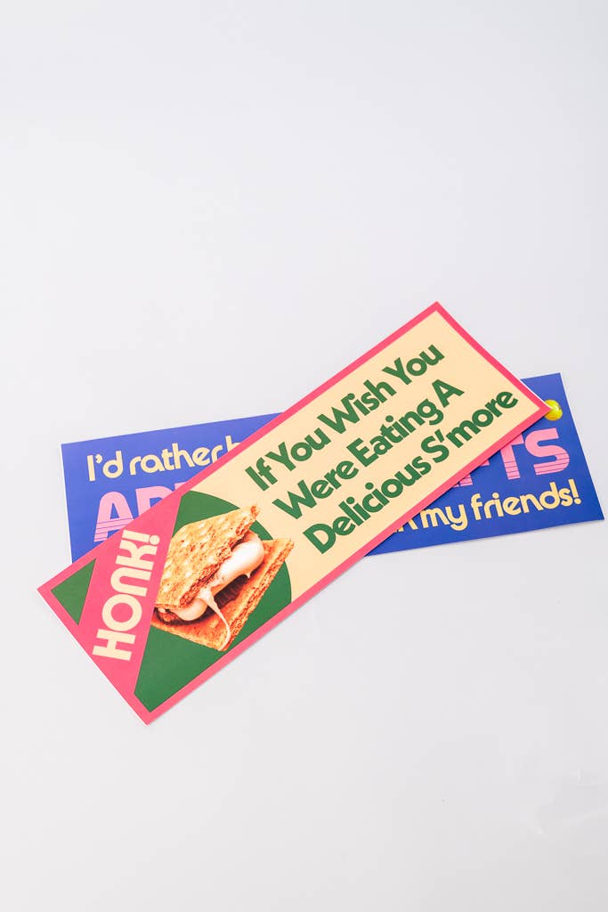 Bumper Sticker, Delicious S'more