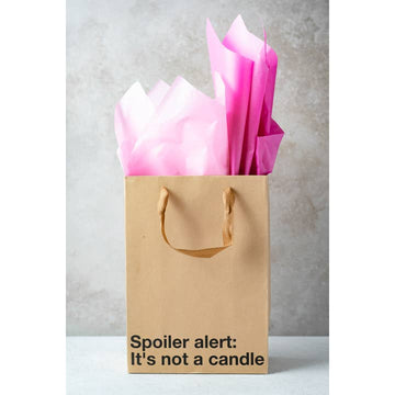 "Not A Candle Gift Bag"