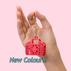 Itty Bitty Bag Charm - Retro