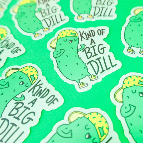Big Dill Pickle Sticker