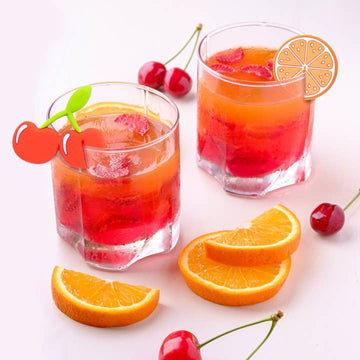 Fruit Garnish Drink Markers- 6 Pack