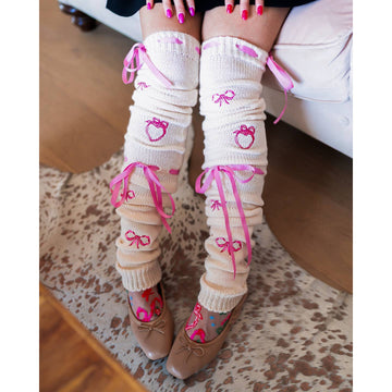 Balletcore Ribbon Legwarmers