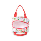 Lunch Tote, Flowers and Fruit
