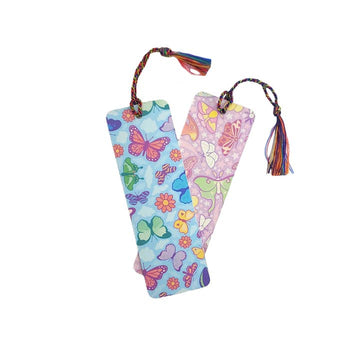 Butterflies and Moths Reader Gift Bookmark with Tassel