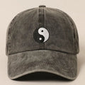 Yin Yang Embroidered Dad Cap